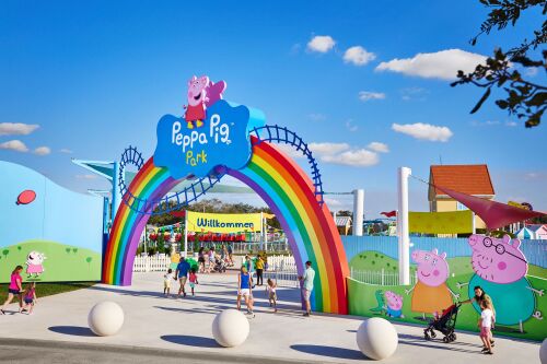 Peppa Pig Park eröffnet 2024 als erstes Freizeitparkerlebnis für die Zielgruppe der Vorschulkinder in Günzburg.